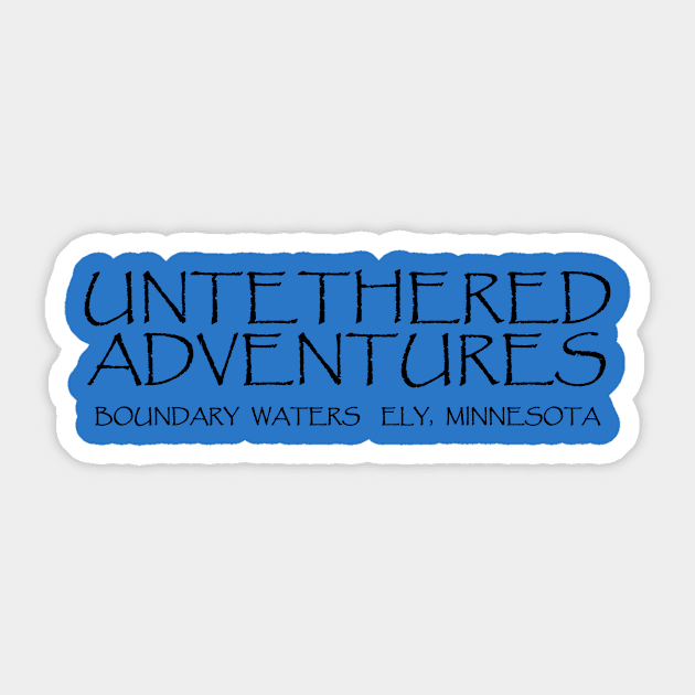 Untethered Sticker by Untethered Adventures 